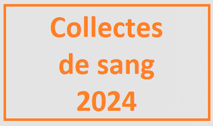 Collectes de sang 2024